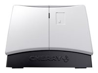 CHERRY SmartTerminal ST-1144 - SMART-kortläsare - USB 2.0 - vit (överdel), svart bas ST-1144UB
