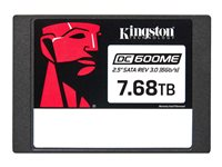 Kingston DC600ME - SSD - Mixed Use - krypterat - 7.68 TB - inbyggd - 2.5" - SATA 6Gb/s - 256 bitars AES - TCG Opal Encryption 2.0 SEDC600ME/7680G