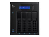 WD My Cloud PR4100 WDBNFA0560KBK - Pro Series - NAS-server - 4 fack - 56 TB - HDD 14 TB x 4 - RAID 0, 1, 5, 10, JBOD - RAM 4 GB - Gigabit Ethernet WDBNFA0560KBK-EESN