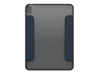 OtterBox Symmetry Folio Series - Vikbart fodral för surfplatta - blå - för Apple 11-inch iPad Air M2 Wi-Fi, M2 Wi-Fi + Cellular, M3 Wi-Fi, M3 Wi-Fi + Cellular 77-95281