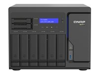 QNAP TS-H886-D1622-16G - NAS-server - 8 fack - SATA 6Gb/s - RAID 0, 1, 5, 6, 10, 50, JBOD, 60 - RAM 16 GB - 2.5 Gigabit Ethernet - iSCSI support TS-H886-D1622-16G