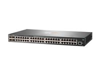 HPE Aruba 2930F 48G 4SFP+ - Switch - L3 - Administrerad - 48 x 10/100/1000 + 4 x 1 gigabit/10 gigabit SFP+ (upplänk) - rackmonterbar JL254A#ABB