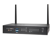 SonicWall TZ370W - Säkerhetsfunktion - 1GbE - Wi-Fi 5 - 2.4 GHz, 5 GHz - ej återförs - skrivbord 02-SSC-6446