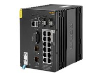 HPE Aruba 4100i - Switch - 8 x 10/100/1000 (PoE Class 4) + 4 x 10/100/1000 (PoE Class 6) + 2 x SFP+ - DIN-skenmonterbar - PoE Class 4 / PoE Class 6 JL817A