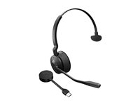Jabra Engage 55 SE Mono - Headset - på örat - DECT - trådlös - USB-C via DECT-adapter - UC-certifierad 9653-430-111