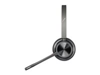 HP Poly Voyager 4320 - Voyager 4300 series - headset - på örat - Bluetooth - trådlös, kabelansluten - USB-C - svart - Certifierad för Microsoft-teams, Zoomcertifierad 76U50AA