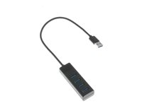 Insmat - Hubb - 4 x SuperSpeed USB 3.0 - skrivbordsmodell 133-1040