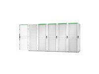 APC NetShelter SX Gen 2 - Rack skåp - 1991 H x 750 B x 1200 D mm, med sidor - golvstående - vit - 42U - 19" - TAA-kompatibel - för P/N: SMT1000RM1U, SMT750RM1U, SRTL10KRM4UT, SRTL5KRM2UI-HW, SRTL5KRM2UT-HW, SRTL8KRM4UT AR3350W2