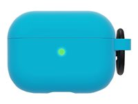 OtterBox Headphone Case Series - Fodral för trådlösa hörlurar - polykarbonat, syntetiskt gummi - freeze pop - för Apple AirPods Pro 77-83784