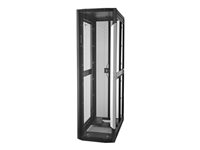 HPE 600mm x 1075mm Enterprise Shock Rack - Rack - svart med silverutpressning - 36U - för ProLiant DL20 Gen9; HPE 3PAR StoreServ 7440c 2-node, StoreServ 7450c 4-node BW896A
