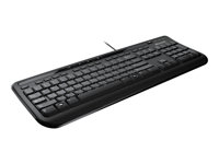 Microsoft Wired Keyboard 600 - Tangentbord - USB - engelska - svart ANB-00021
