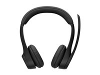 Logitech Zone 305 - Headset - på örat - Bluetooth - trådlös - USB-C via Bluetooth-adapter - ljudisolerande - Certifierad för Zoom Rooms, Google Meet-certifierad, Works With Chromebook Certified, Works With Google Voice 981-001453