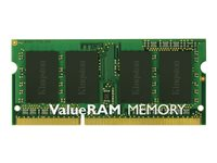 Kingston ValueRAM - DDR3L - modul - 4 GB - SO DIMM 204-pin - 800 MHz / PC3-12800 - CL11 - 1.35 V - ej buffrad - icke ECC KVR16LS11/4