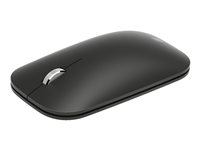 Microsoft Modern Mobile Mouse - Mus - höger- och vänsterhänta - optisk - 3 knappar - trådlös - Bluetooth 4.2 - svart KTF-00003
