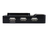 StarTech.com USB 3.0-/USB 2.0-kombohubb med 6 portar och 2A laddningsport – 2x USB 3.0 & 4x USB 2.0 - Hubb - 2 x SuperSpeed USB 3.0 + 4 x USB 2.0 - skrivbordsmodell - för P/N: MSDREADU3CA, SDMSDRWU3AC, USB312SAT3CB, USB315CB2M, USBLTM1MBK, USBLTM1MWH ST7320USBC