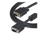 StarTech.com 1m Coax High Resolution Monitor VGA Cable HD15 M/M - VGA-kabel - HD-15 (VGA) (hane) till HD-15 (VGA) (hane) - 1 m - formpressad, tumskruvar - svart MXTMMHQ1M