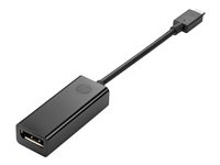 HP - Extern videoadapter - USB-C - DisplayPort - för Workstation Z2, Z2 G5, Z2 G8, Z2 G9, Z4 G4, Z6 G4, Z8 G4 4SH08AA