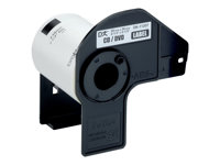 Brother DK-11207 - Svart på vitt - 100 CD/DVD-etiketter - för Brother QL-1050, 1060, 1110, 500, 550, 560, 570, 580, 600, 650, 700, 710, 720, 820 DK11207
