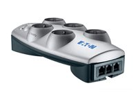 Eaton Protection Box 5 Tel@+TV - Överspänningsskydd - Växelström 220-250 V - 2300 Watt - utgångskontakter: 5 66936