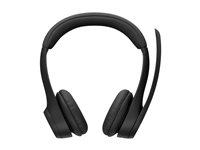 Logitech Zone 300 - Headset - på örat - Bluetooth - trådlös - midnattssvart 981-001407