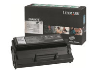 Lexmark - Lång livslängd - svart - original - tonerkassett LCCP, LRP - för Lexmark E320, E322, E322n, E322tn 08A0478