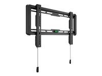 Multibrackets M OLED Wallmount Fixed - Fäste - för LCD-TV/välvd LCD-TV - plast, aluminium, stål - svart - skärmstorlek: 32"-65" - väggmonterbar 7350073736553