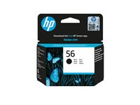 HP 56 - 19 ml - svart - original - bläckpatron - för Deskjet 450, 55XX; Officejet 6110; Photosmart 7150, 7350, 7550; psc 21XX, 2210 C6656AE#301