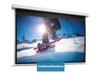 Da-Lite DescenderPro - Projektorduk - takmontering - motoriserad - 230 V - 172" (437 cm) - 4:3 - Matte White - vit pulverbeläggning 10144746