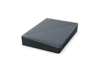 WD My Passport WDBRMD0040BGY-WESN - Hårddisk - krypterat - 4 TB - extern (portabel) - USB 3.2 Gen 1 - 256 bitars AES - silikongrå WDBRMD0040BGY-WESN