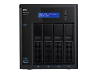 WD My Cloud PR4100 WDBNFA0640KBK - Pro Series - NAS-server - 4 fack - 64 TB - HDD 16 TB x 4 - RAID 0, 1, 5, 10, JBOD - RAM 4 GB - Gigabit Ethernet WDBNFA0640KBK-EESN