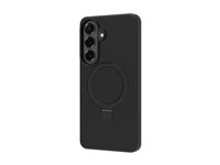 dbramante1928 Roskilde - Baksidesskydd för mobiltelefon - magnetkickstand - MagSafe-kompatibilitet - ICON - midnatt - för Samsung Galaxy S26+ ROEDICBL5754