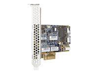 HPE Smart Array P420/1GB FBWC - Kontrollerkort (RAID) - 8 Kanal - SATA 6Gb/s / SAS 6Gb/s - låg profil - RAID 0, 1, 5, 10, 50 - PCIe 3.0 x8 - för ProLiant DL385p Gen8, ML310e Gen8, ML350e Gen8, ML350p Gen8, SL210t Gen8, SL270s Gen8 631670-B21