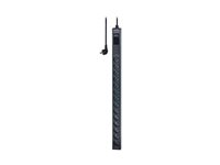 APC Easy Basic Rack PDU EPDU1116B-SCH - Kraftdistributionsenhet (kan monteras i rack) - AC 200/208/230 V - 3680 VA - ingång: CEE 7/4 - utgångskontakter: 14 (power CEE 7/3) - 0U - 3 m sladd - svart - för P/N: SMX1500RM2UCNC, SMX2KR2UX145, SMX3KR2UNCX145, SMX750C, SMX750CNC, SMX750CUS EPDU1116B-SCH