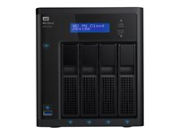 WD My Cloud PR4100 WDBNFA0240KBK - NAS-server - 4 fack - 24 TB - HDD 6 TB x 4 - RAID 0, 1, 5, 10, JBOD - RAM 4 GB - Gigabit Ethernet WDBNFA0240KBK-EESN