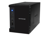 NETGEAR ReadyNAS 102 RN10221D - NAS-server - 2 fack - 2 TB - SATA 3Gb/s - HDD 1 TB x 2 - RAID 0, 1, JBOD - RAM 512 MB - Gigabit Ethernet - iSCSI support RN10221D-100EUS