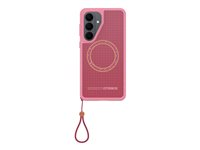 OtterBox Sole Series - Baksidesskydd för mobiltelefon - nylontextil, polykarbonatskikt, TPE (termaplastisk elastomer) - Xtra Hot (rosa) - för Samsung Galaxy S26+ 77-000059