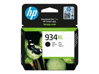 HP 934XL - 26.5 ml - Lång livslängd - svart - original - Officejet - bläckpatron - för Officejet 6820; Officejet Pro 6230, 6230 ePrinter, 6830 C2P23AE#LS3