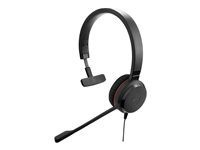 Jabra Evolve 30 II MS Mono - Headset - på örat - kabelansluten - USB-C, 3,5 mm kontakt - Certifierad för Skype for Buisness 5393-823-389