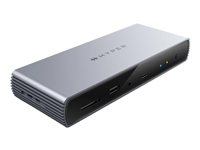 Targus HyperDrive 11-in-1 - Dockningsstation - för bärbar dator - USB-C / Thunderbolt 4 - 11-slot - HDMI, 2 x Thunderbolt - 2.5GbE HDTB4D-EU