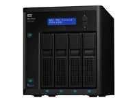 WD My Cloud PR4100 WDBNFA0400KBK - NAS-server - 4 fack - 40 TB - HDD 10 TB x 4 - RAID 0, 1, 5, 10, JBOD - RAM 4 GB - Gigabit Ethernet WDBNFA0400KBK-EESN