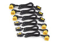 APC - Strömkabel - IEC 60320 C19 till IEC 60320 C20 - 16 A - 1.22 m - 90° anslutning, sprintlåsning - svart - för P/N: SMT2200I-AR, SMT2200R2I-AR, SMT3000I-AR, SMT3000R2I-AR, SRT1500XLI, SRT2200XLI-KR AP8714R