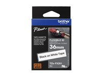 Brother TZe-FX261 - Svart på vitt - Rulle (3,56 cm x 8 m) 1 kassett(er) flexibel tape - för P-Touch PT-3600, 530, 550, 9200, 9400, 9500, 9600, 9800, D800, P900, P950 TZEFX261