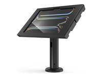 Compulocks iPad Pro M4 11" (2024), Apex Enclosure Tilting Stand 8" - Monteringssats (hölje, ställ) - synliga kameror och sensorer fram/bak - för surfplatta - låsbar - metall - svart - skärmstorlek: 11" - för Apple 11-inch iPad Pro (M4) TCDP0111PAPX4B