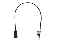 Jabra - Headset-kabel - RJ-10 hane till Snabburkoppling hane 8800-00-01